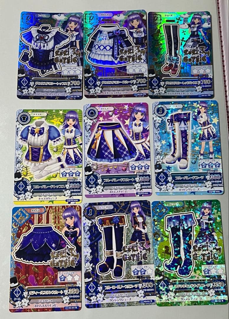 アイカツカード　12枚セット　氷上スミレ アイカツカード 12枚セット 氷上スミレ アイカツカード 12枚セット