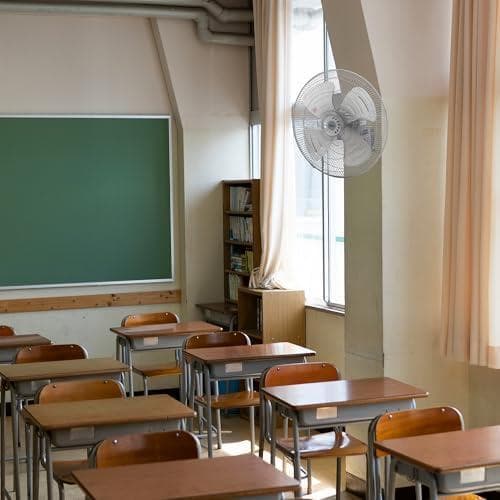 広電 KODEN 業務用扇風機 壁掛け型 45cm シルバー AZF451WMC