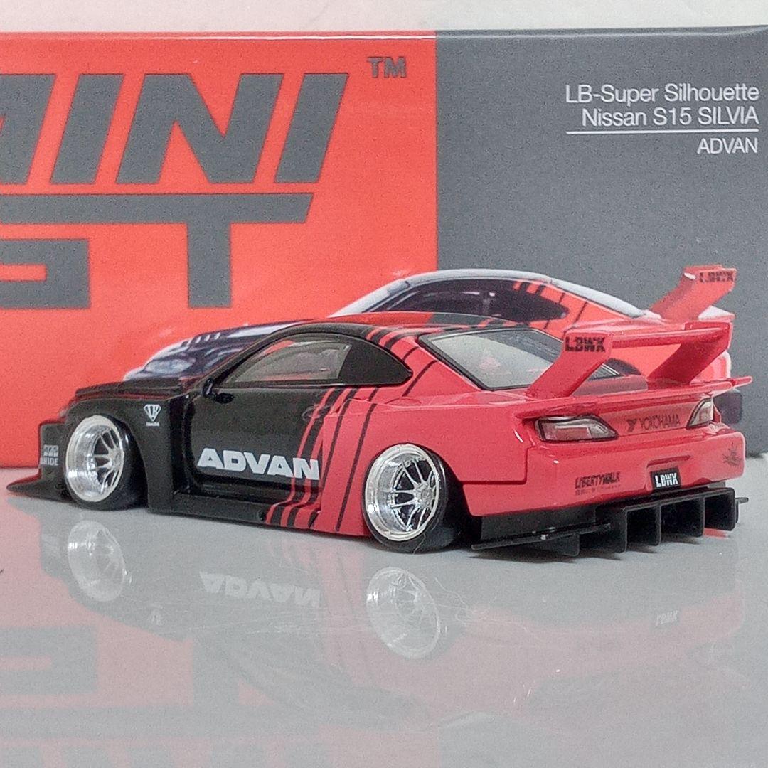 MINI GT S15シルビア ADVAN 改