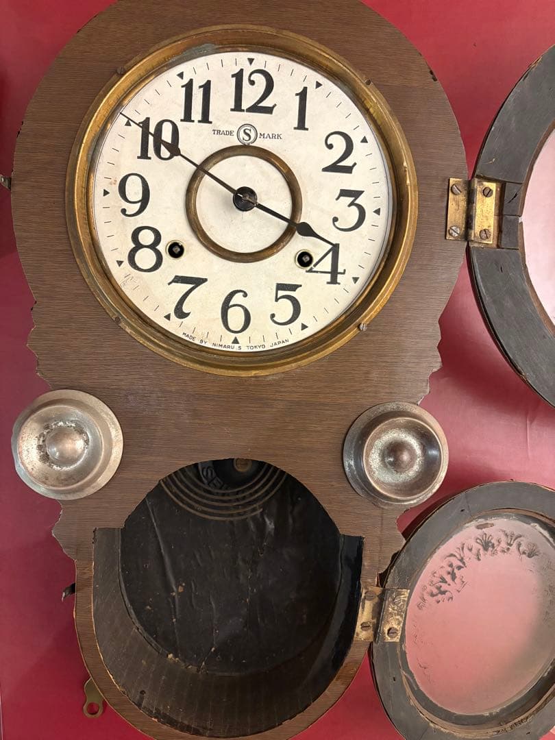 アンティーク 明治〜大正 真鍮製 達磨