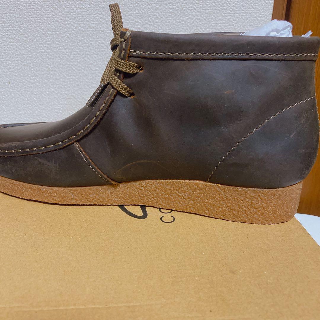 【クラークス】ワラビーブーツ モカシンブーツ 27.5cm