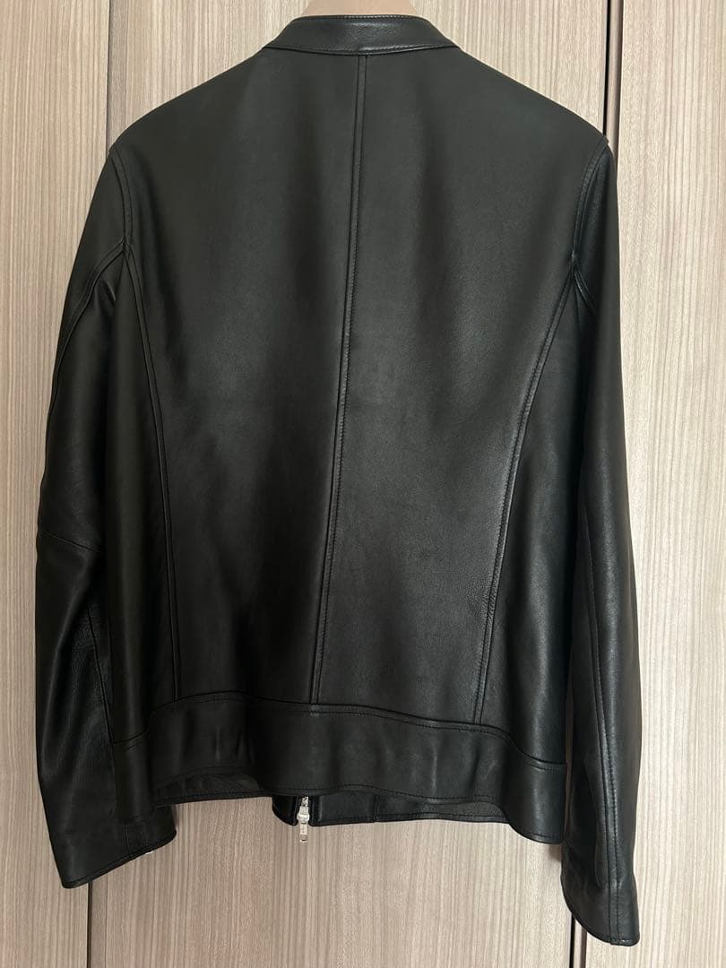 URBAN RESEARCH レザー シングルライダースジャケット ブラック40 24-2