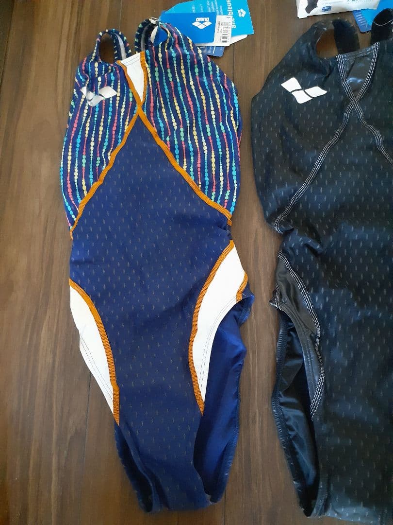 公式 アリーナ競泳水着 M カワセミ エールブルー○3枚○まとめ売り