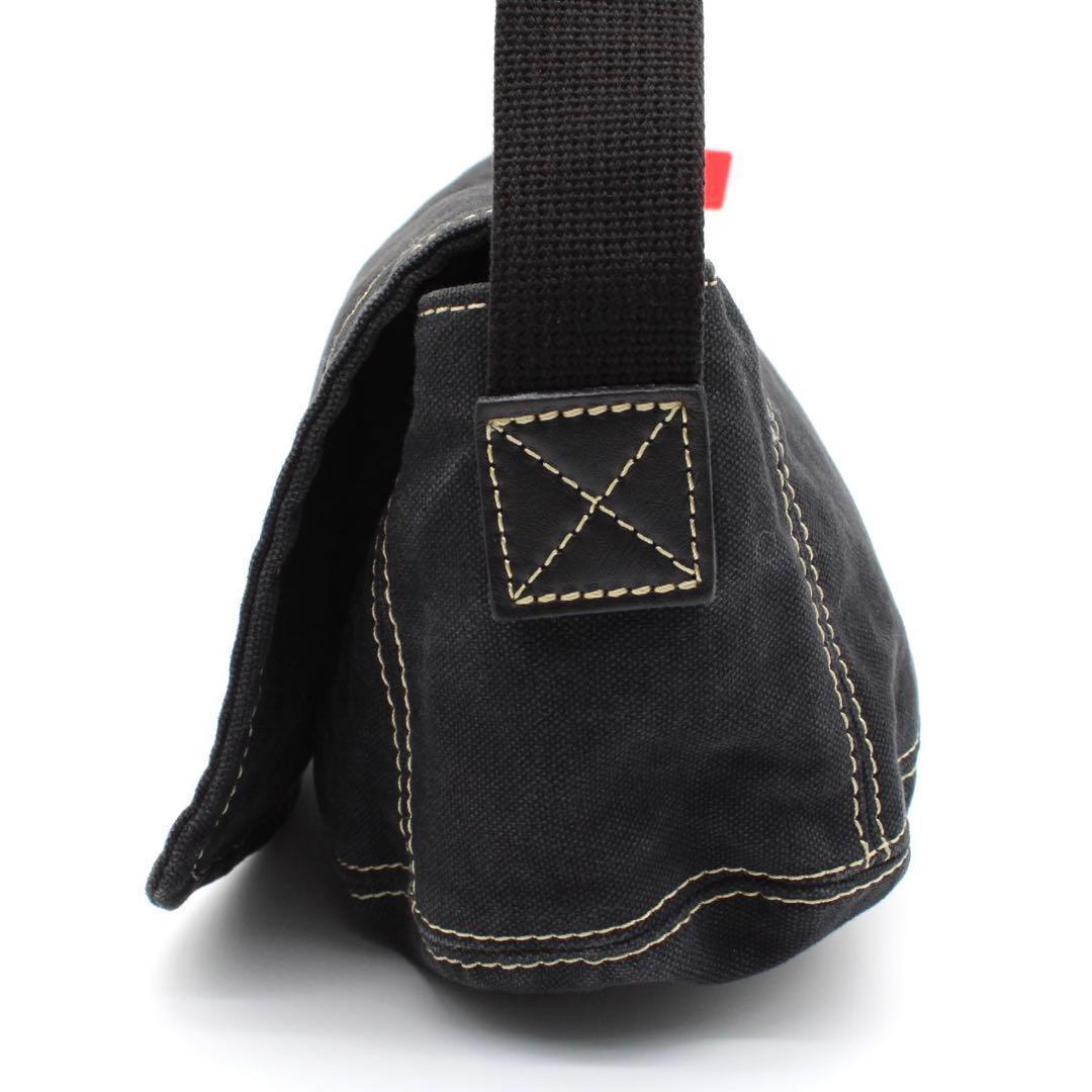 【美品】Vivienne Westwood フラップ デニム ショルダーバッグ