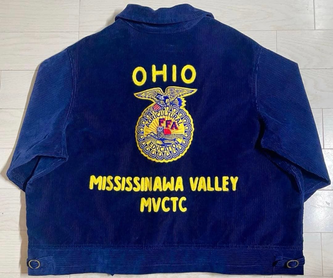 んおれ★極美品★本物✨90s ~ 超濃紺　FFA ジャケット