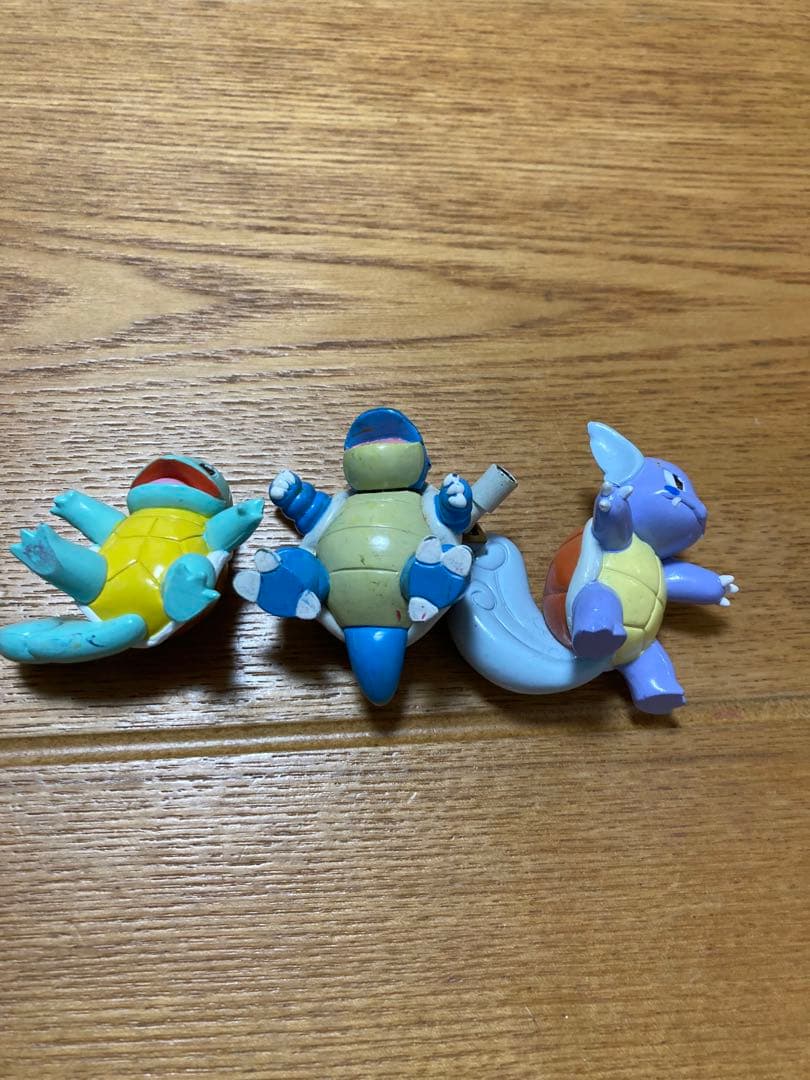 カメックス　カメール　ゼニガメ　ポケモン フィギュア 3体セット　モンコレ