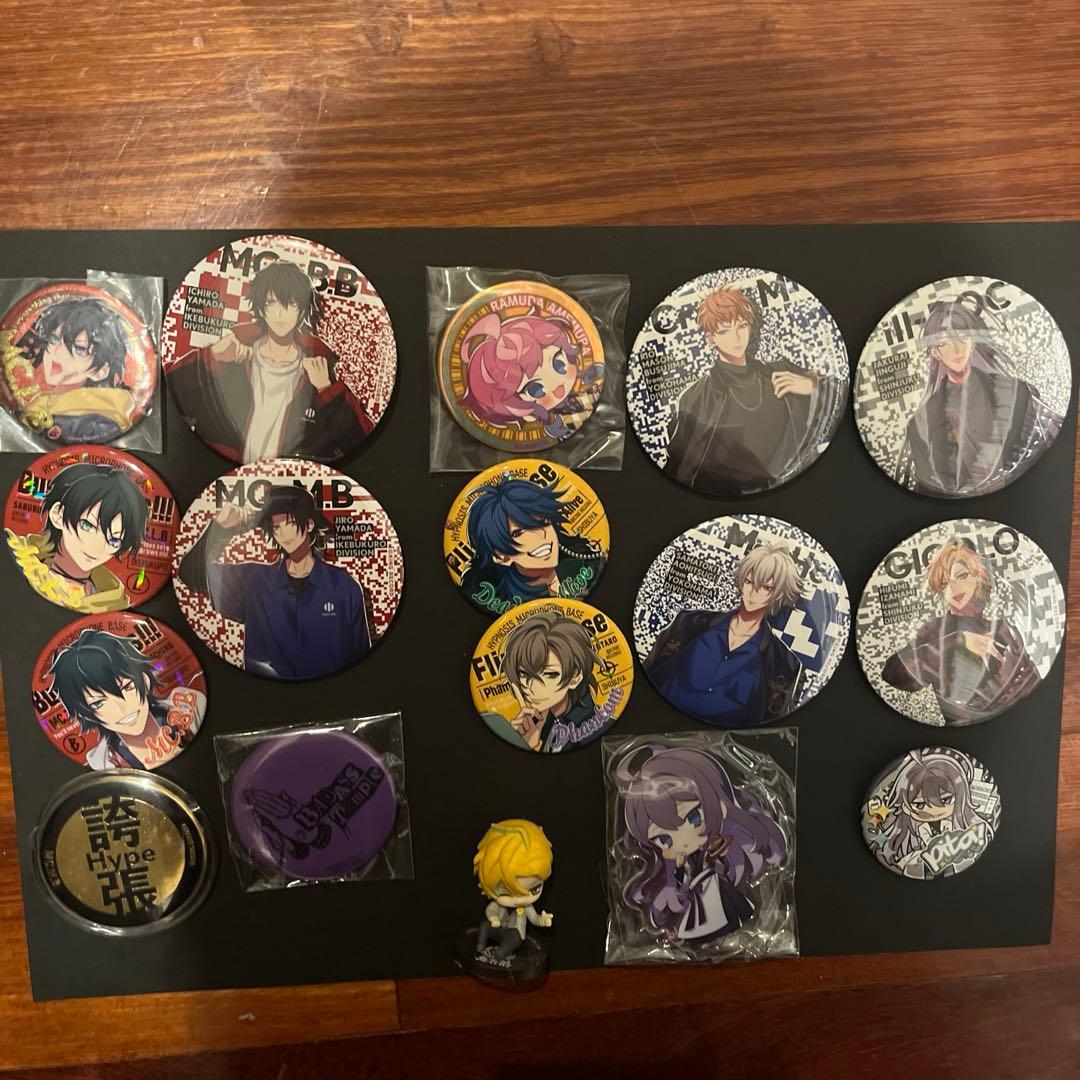 ヒプノシスマイク　缶バッチ・アクキーアソートセット