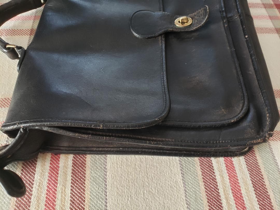 オールドコーチ Vintage COACH Leather Briefcase
