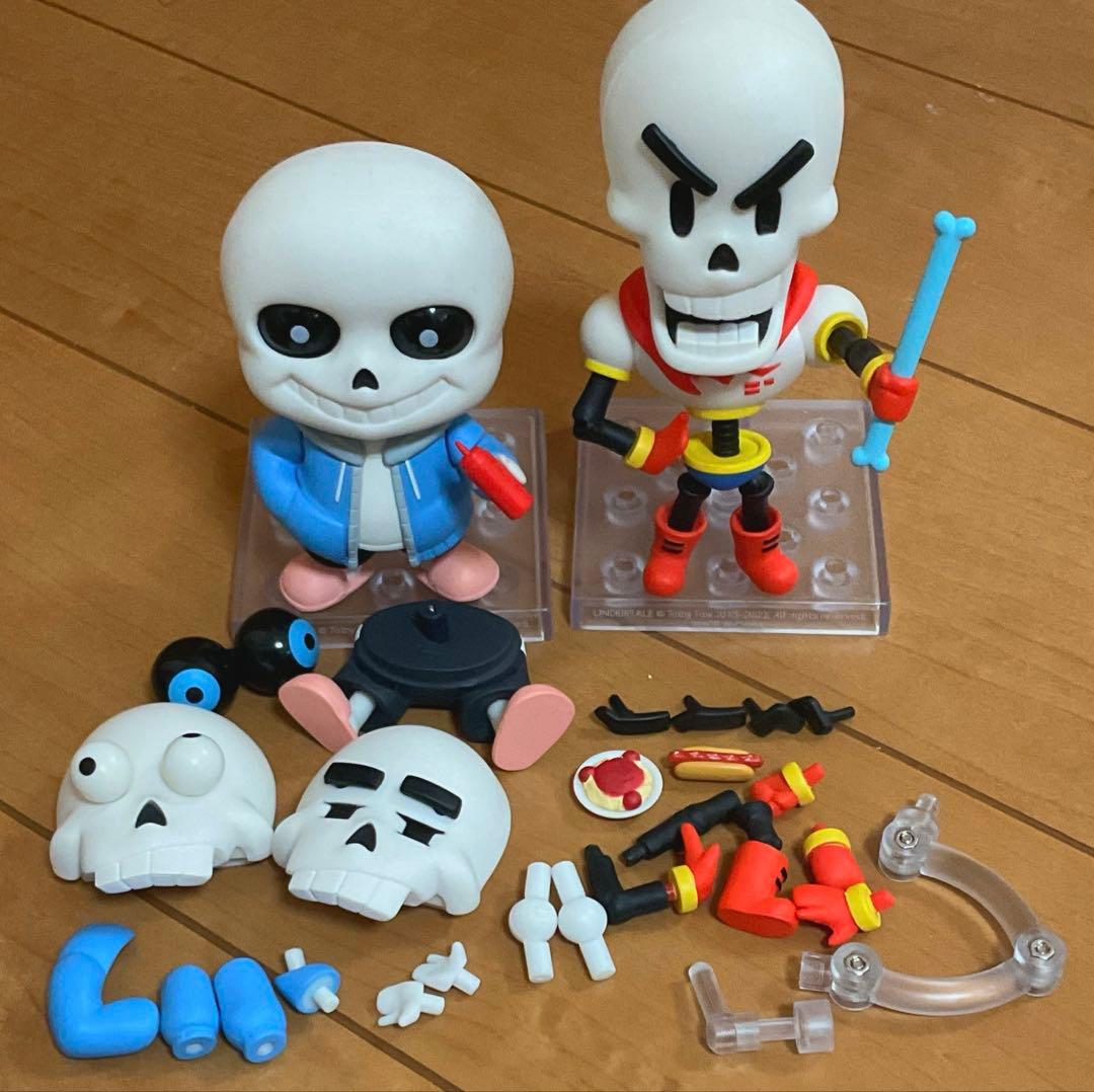 Undertale アンダーテール サンズ パピルス ねんどろいど 箱無し
