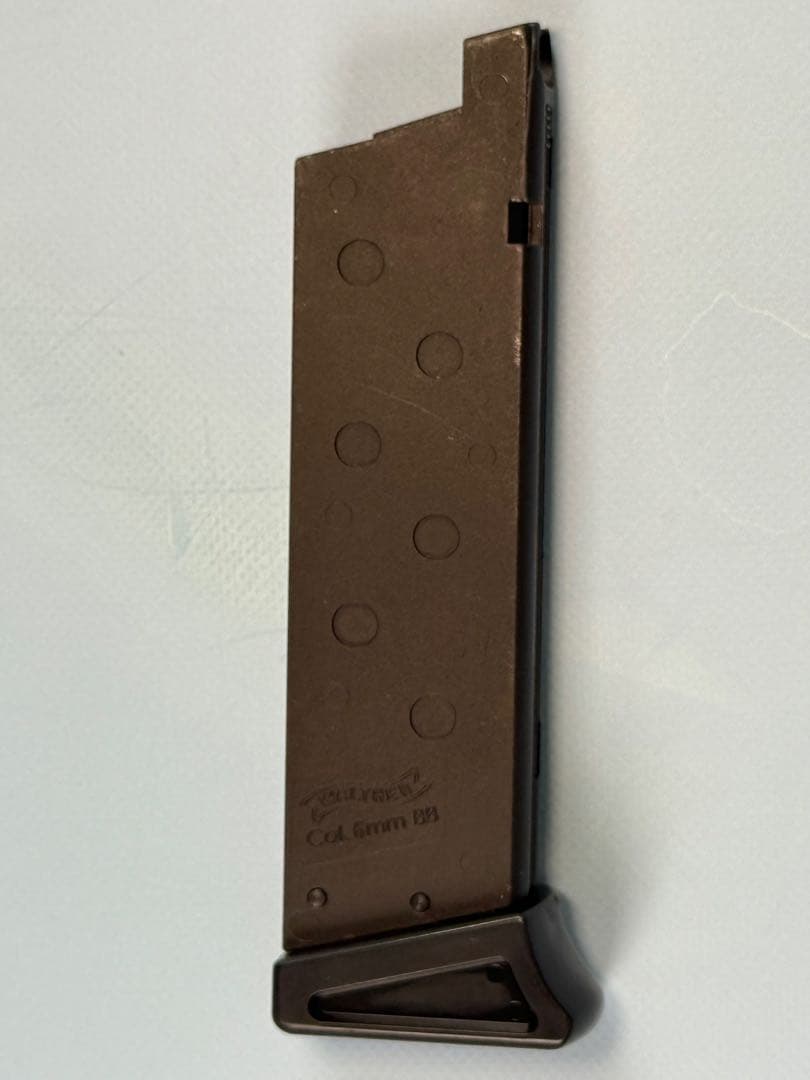 マルゼン製ワルサーニューPPK/Sステンレスモデル（ガスブローバック）