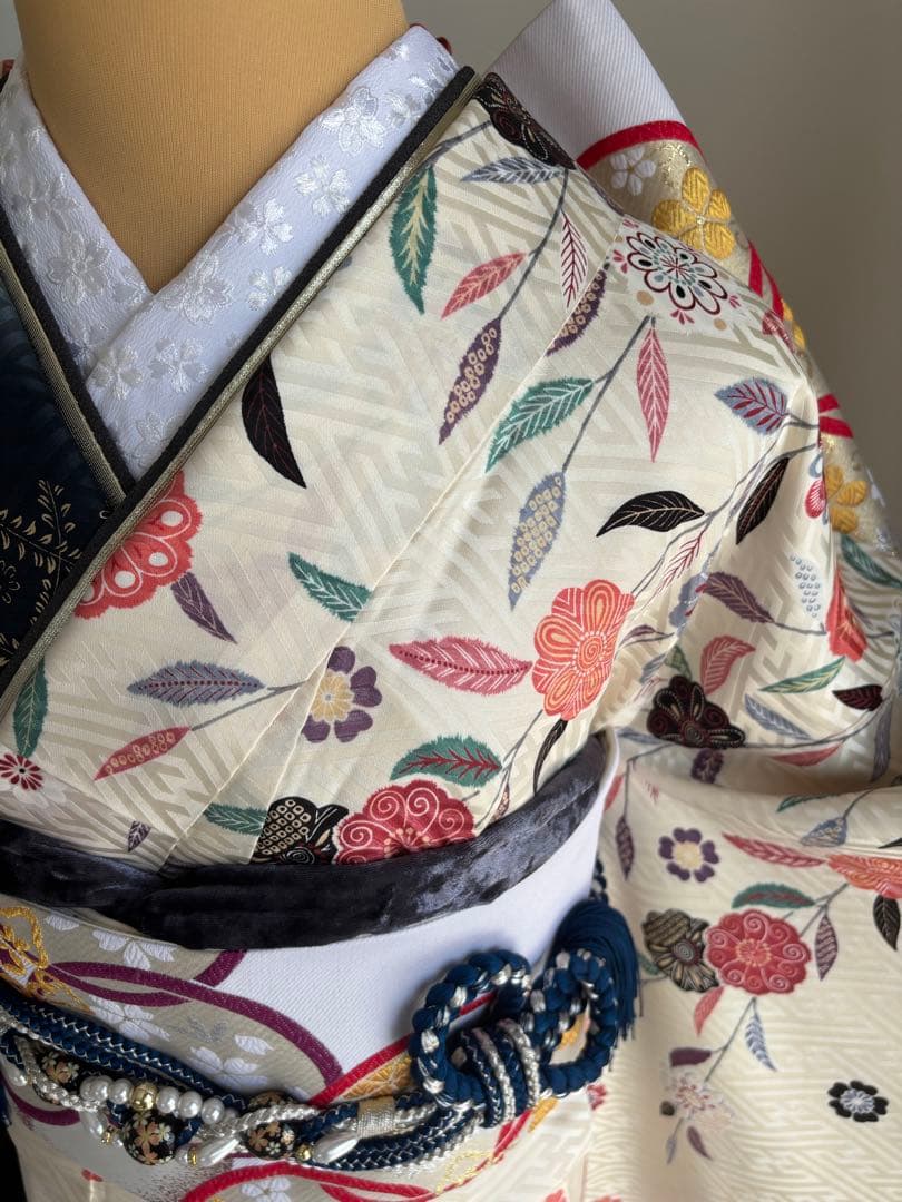 ニコニコ 様専用 ♡ 振袖フルセット（7点） 正絹振袖 成人式