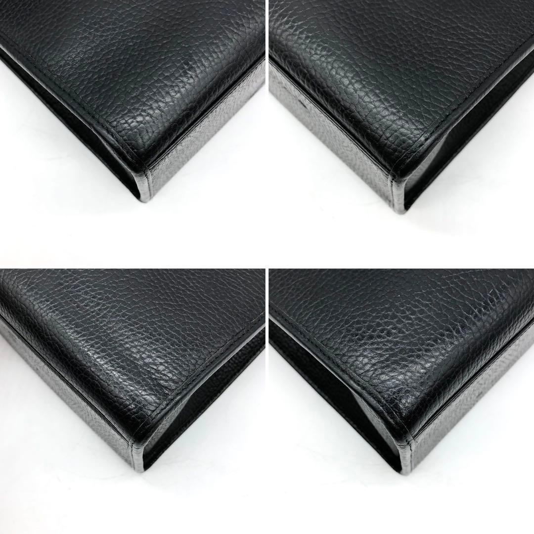 ✨美品✨ディオール ハンドバッグ 2way オーバル ロゴ ゴールド金具 レザー