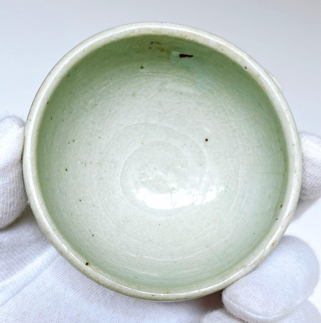 李朝白磁古伊万里伊万里輪華鉢豆鉢蔵出し4客