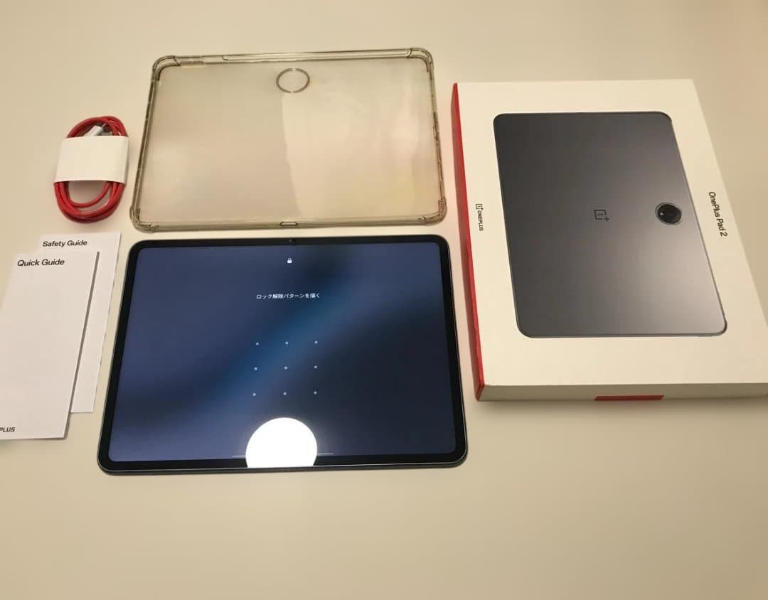 OnePlus Pad 2 本体 グローバル版 付属品あり 背面カバー付き-配信元