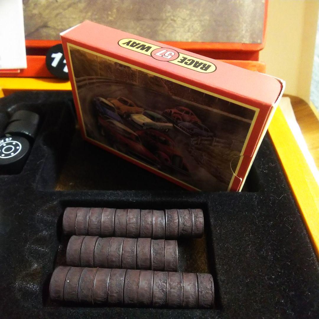 Raceway 57 カーレースボードゲーム 木製ボックス