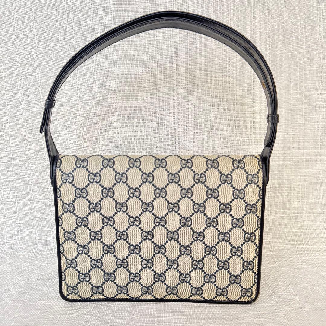 GUCCI ショルダー 肩掛け バッグ 24×16 オールドグッチ ビンテージ