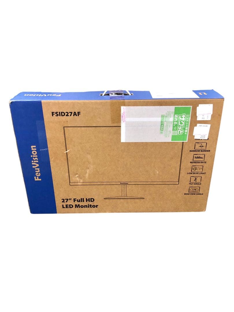 開封済・未使用】FeuVision 27インチLEDモニター FSID27AF
