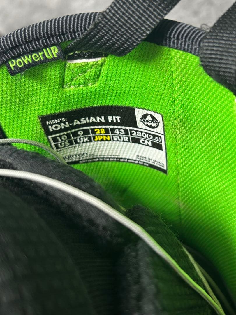 BURTON ION ASIAN FIT 28cm バートン アイオン アジアン