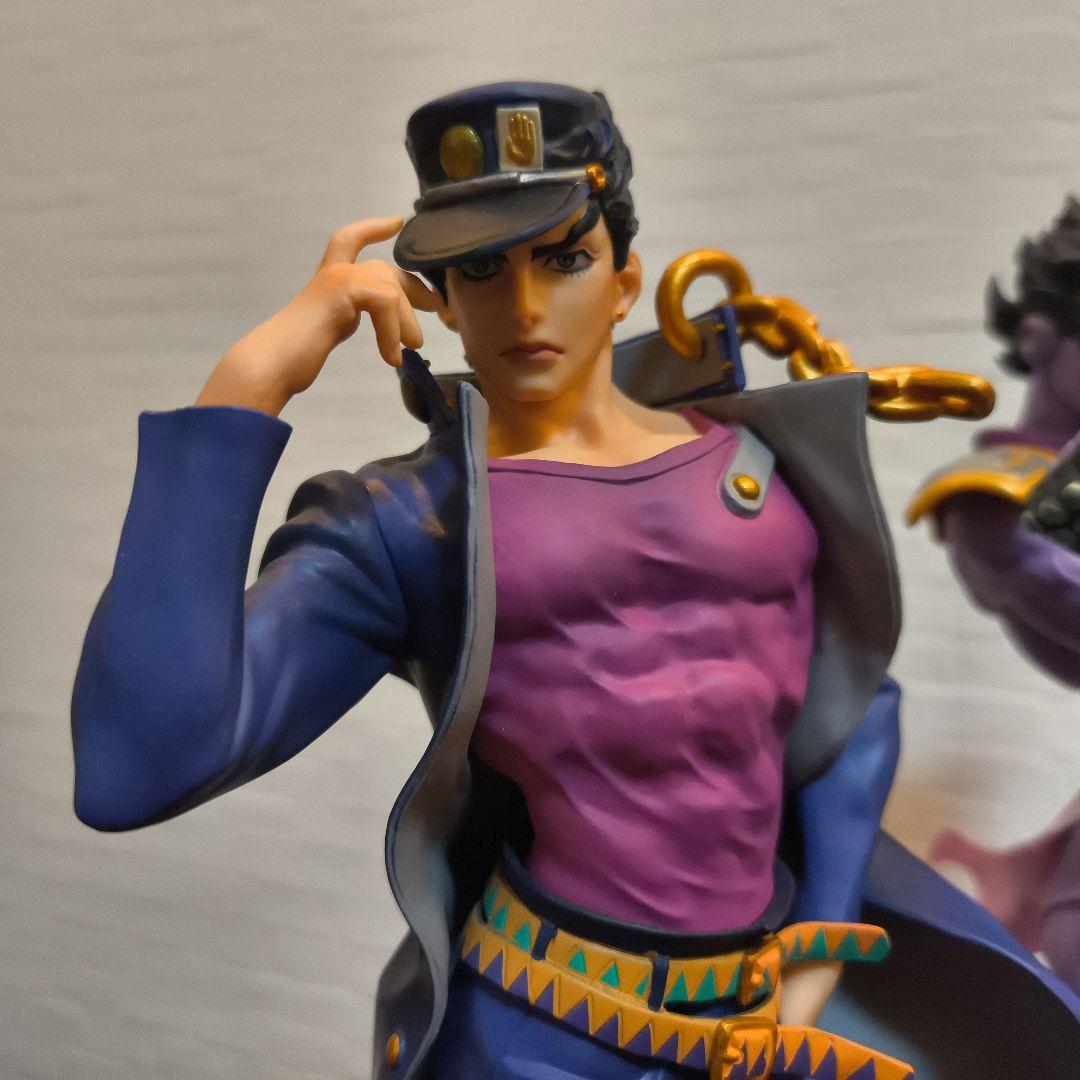 ジョジョ 一番くじ ラストワン 空条承太郎　スタープラチナ フィギュア