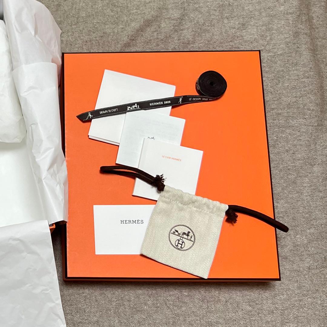 専用】エルメス バーキン25 BOX 箱 付属品あり！オレンジ ボックスの