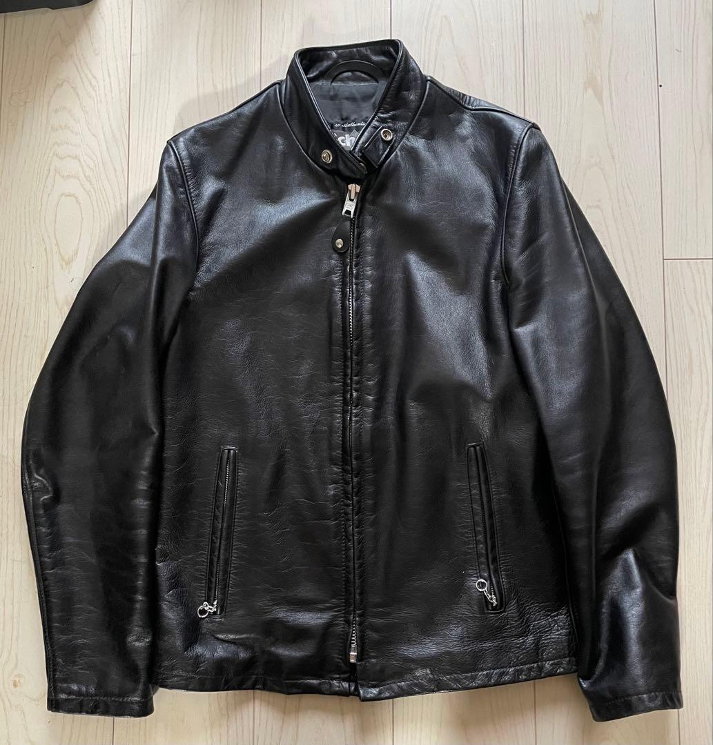 Schott 654 ショット カウハイド シングルライダース - メルカリ