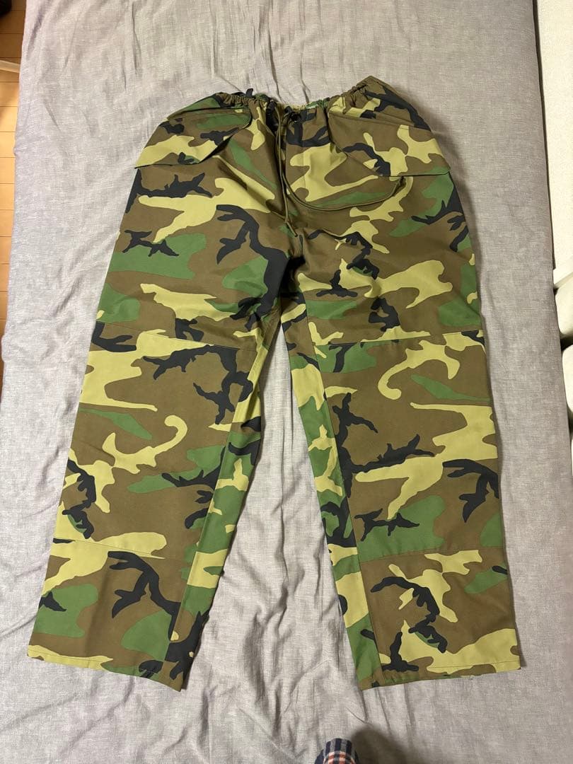 未使用】フランス軍実物 ウッドランド カモ ゴアテックス パーカー 未