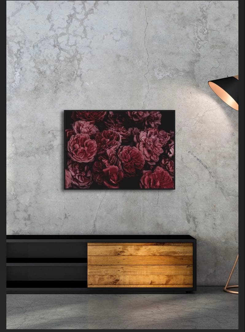 真作】絵画 油彩8号 岩礁に打ち寄せる波 荒波と岩場の海風景 Y180 2025