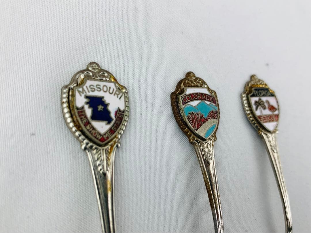 USA型 木製スプーンラック アメリカ州 スーベニアスプーンラック セット