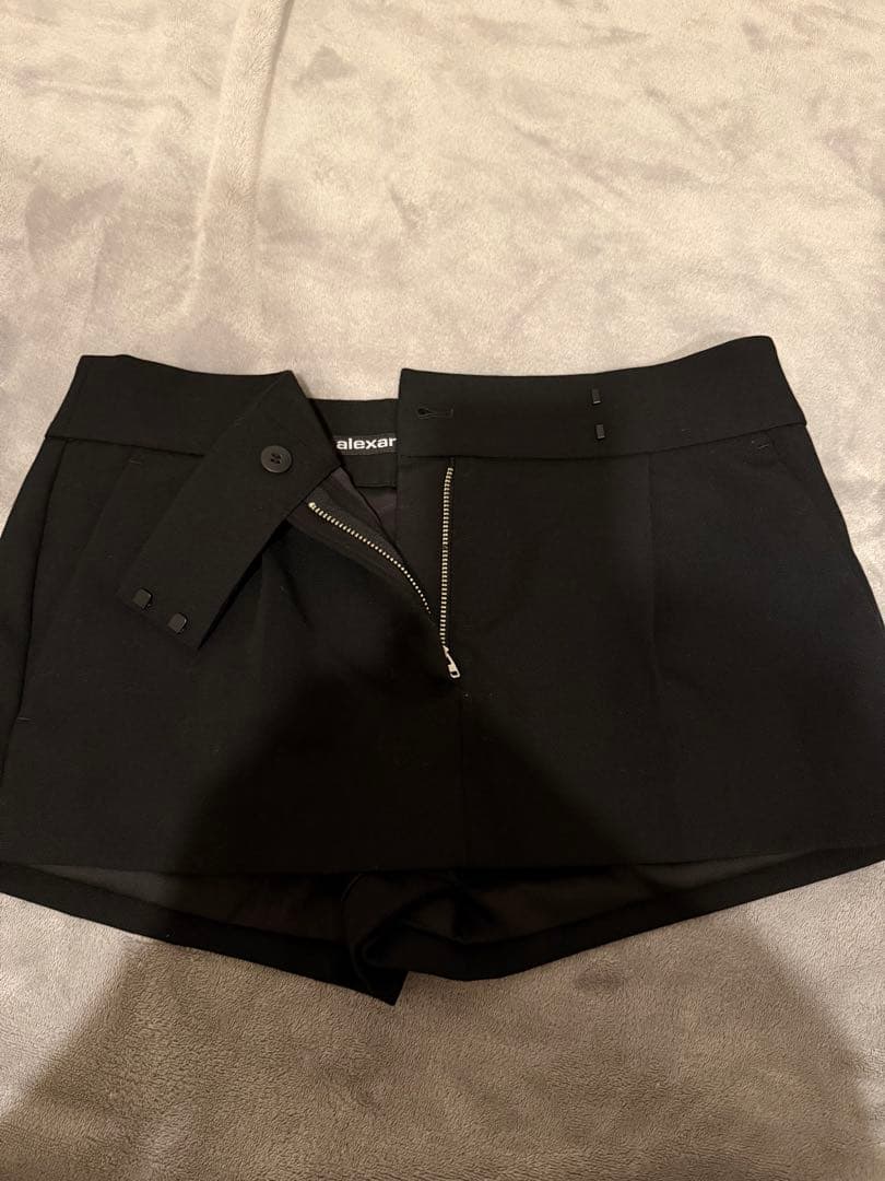 ALEXANDER WANG ブラック ショートパンツ スコート