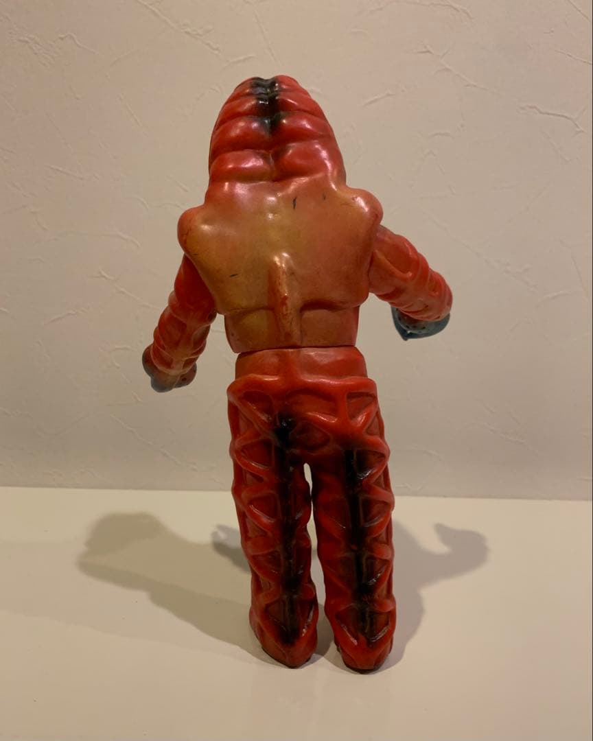 ブルマァク ゴドラ星人 ソフビ 当時物 スタンダードサイズ エラー品