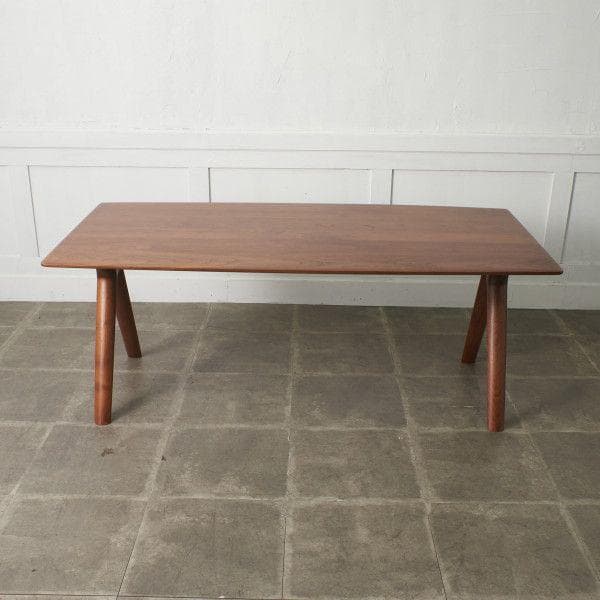 91498★起立木工 RADIUS ダイニングテーブル W1800 食卓