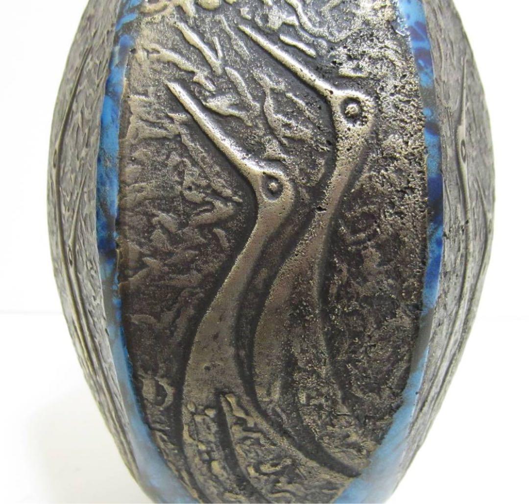 未使用】高岡銅器 銅製花瓶 鶴地紋 伝統工芸 楽天市場価格 56,