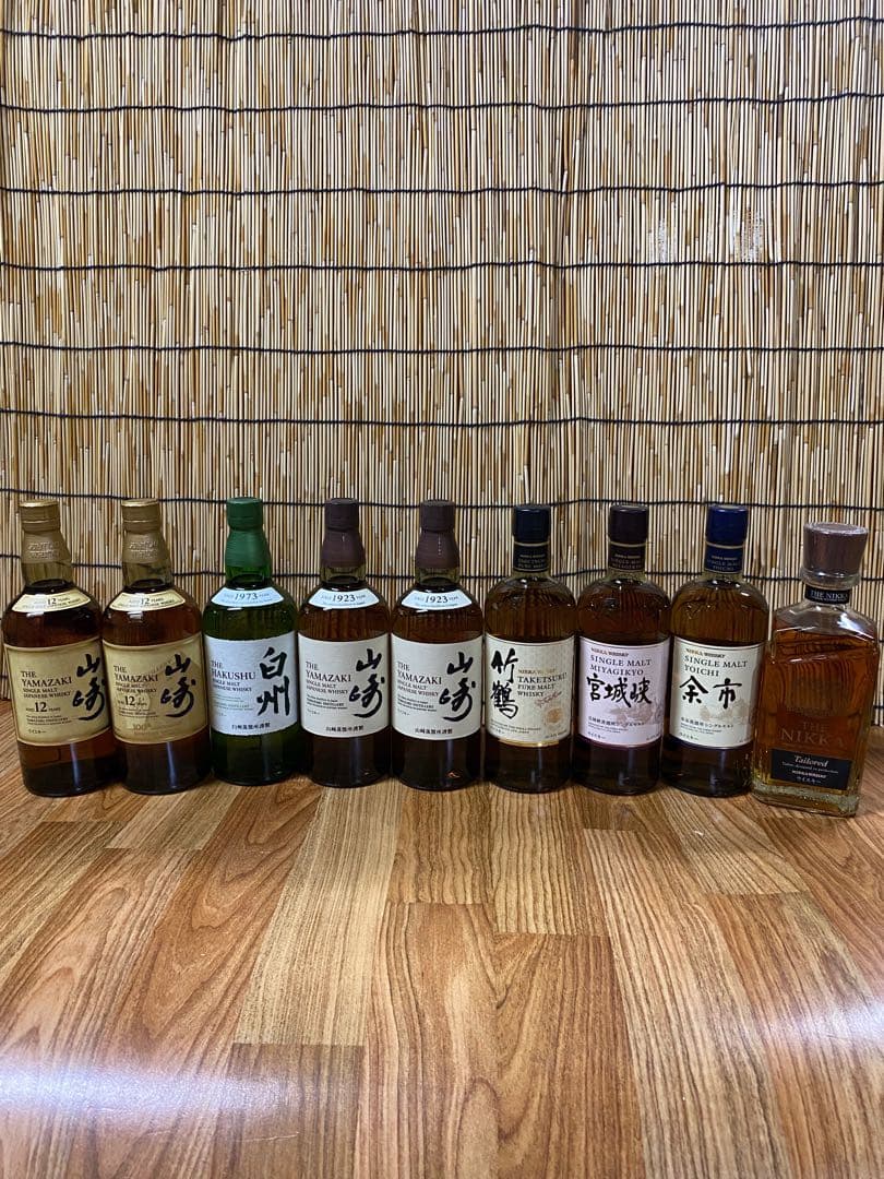 ウィスキーまとめ売り 化粧箱入り - メルカリ