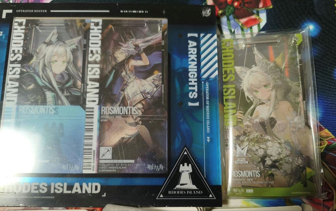 ロスモンティス 通行認証セット フレーム付き アークナイツ アークナイツ 通行認証 ロスモンティス アークナイツ 通行認証