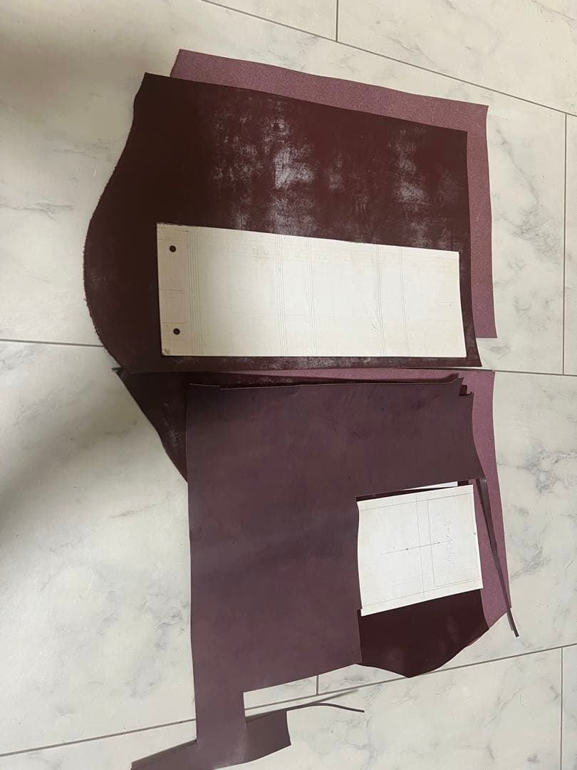 いち　エムピウ　ミッレフォッリエ　同型　財布　ブライドルレザー