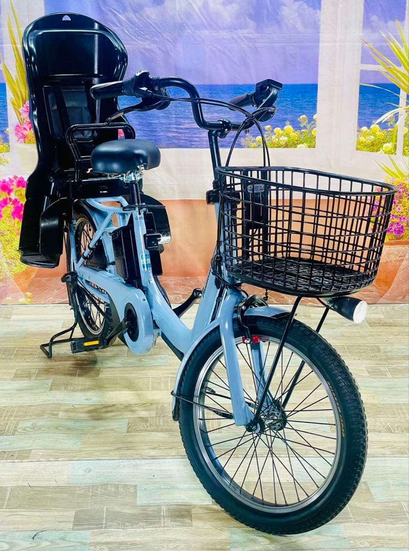 ギュットアニーズ⭐️16AH！パナソニック子供乗せ電動アシスト自転車