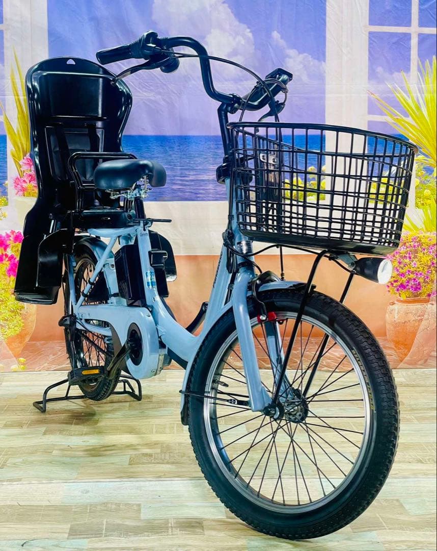 ギュットアニーズ⭐️16AH！パナソニック子供乗せ電動アシスト自転車