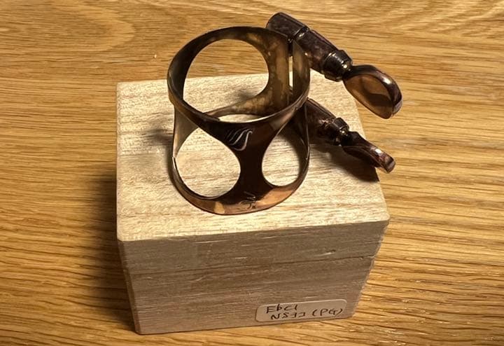 小売 アトリエモモ エスクラリネット用リガチャー 洋白横PGP