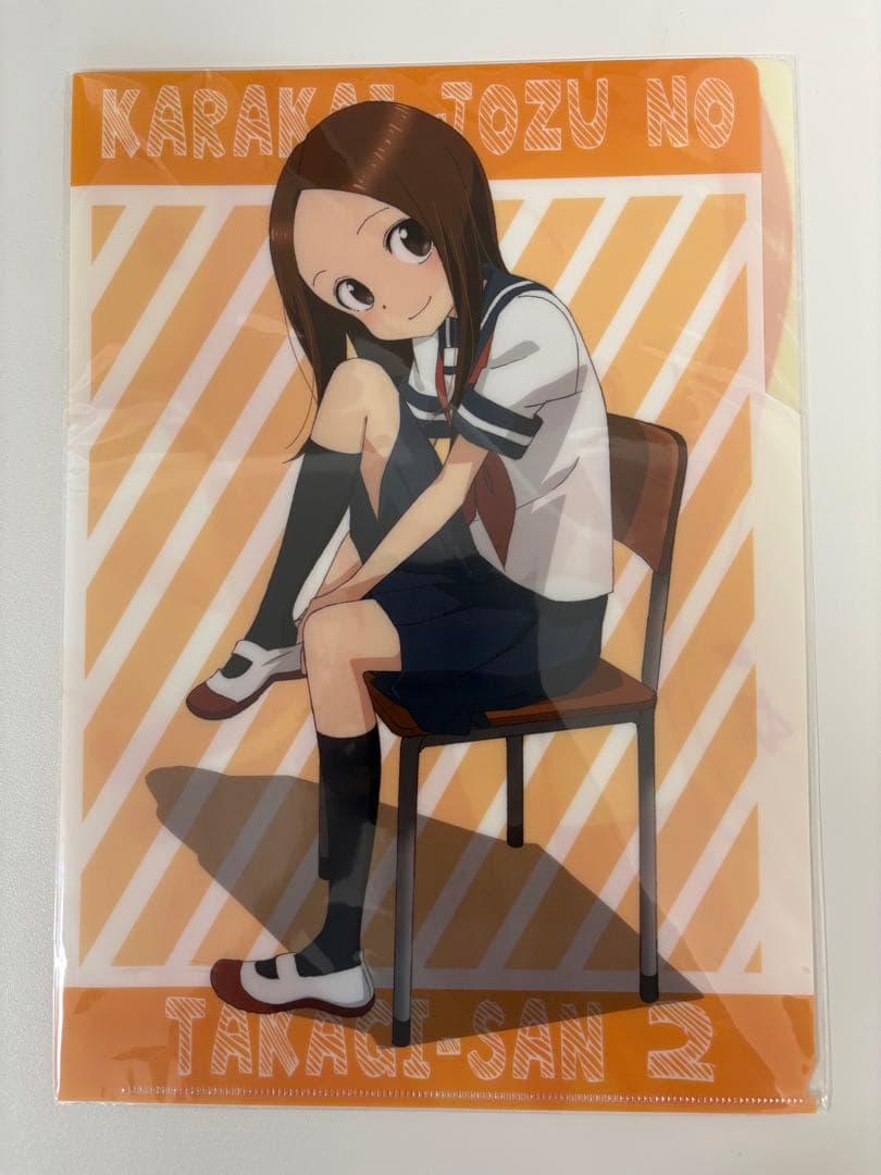 からかい上手の高木さん／A4クリアファイル ／3ポケット - メルカリ