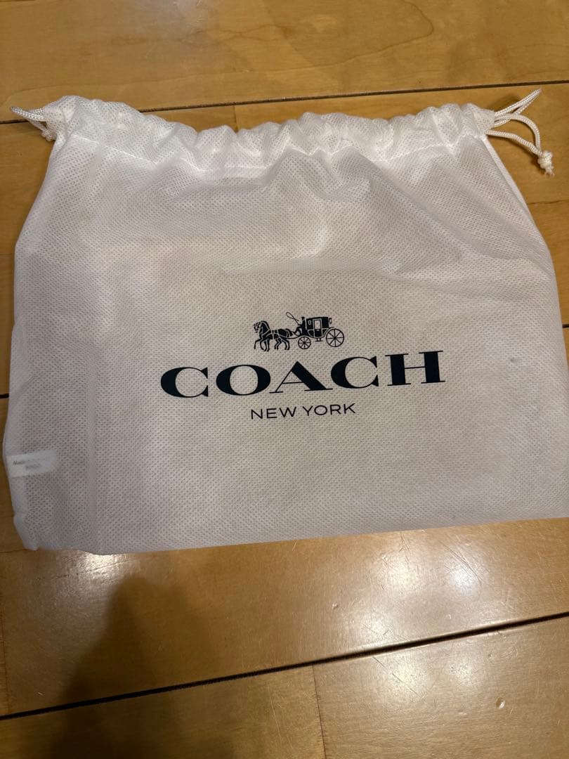 Coach ショルダーバッグ ブラウン/ホワイト