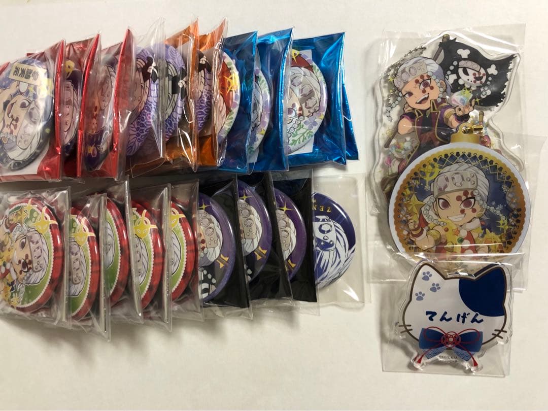 鬼滅の刃 宇髄天元 缶バッジ まとめ売り 鬼滅の刃 まとめ