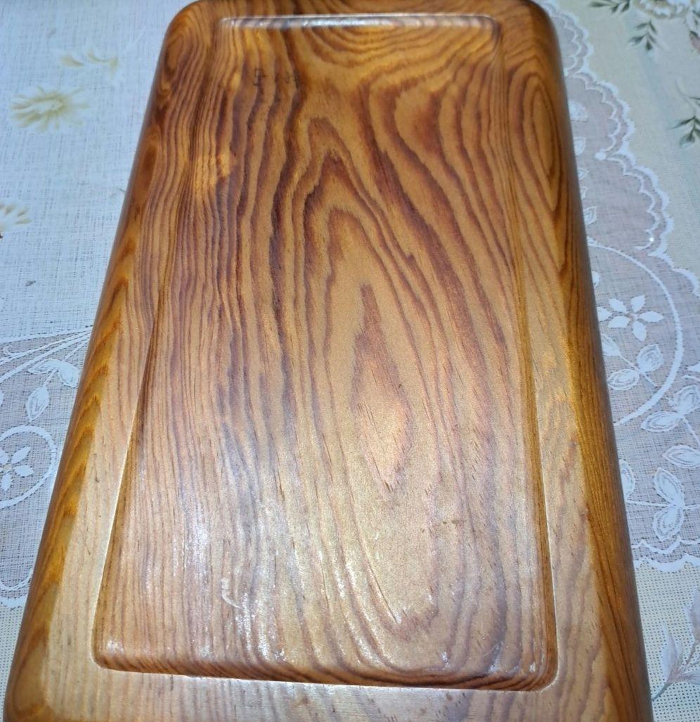 煎茶道具 角盆 木工芸 天然木 古美術 骨董品