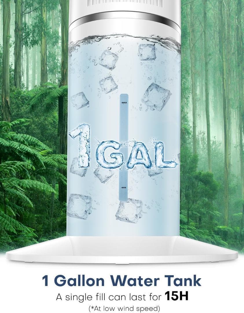 冷風機 強力 冷風扇 超省エネタイプ 12時間タイマー 70°首振り リモコン付