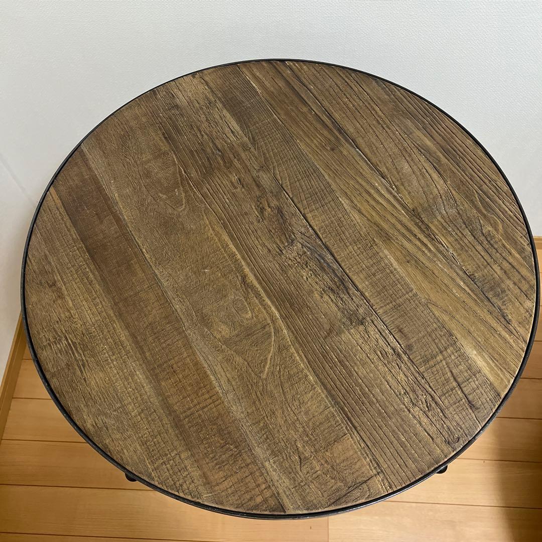 【CRASH GATE】クラッシュゲート　バッカス 丸型テーブル　昇降タイプ