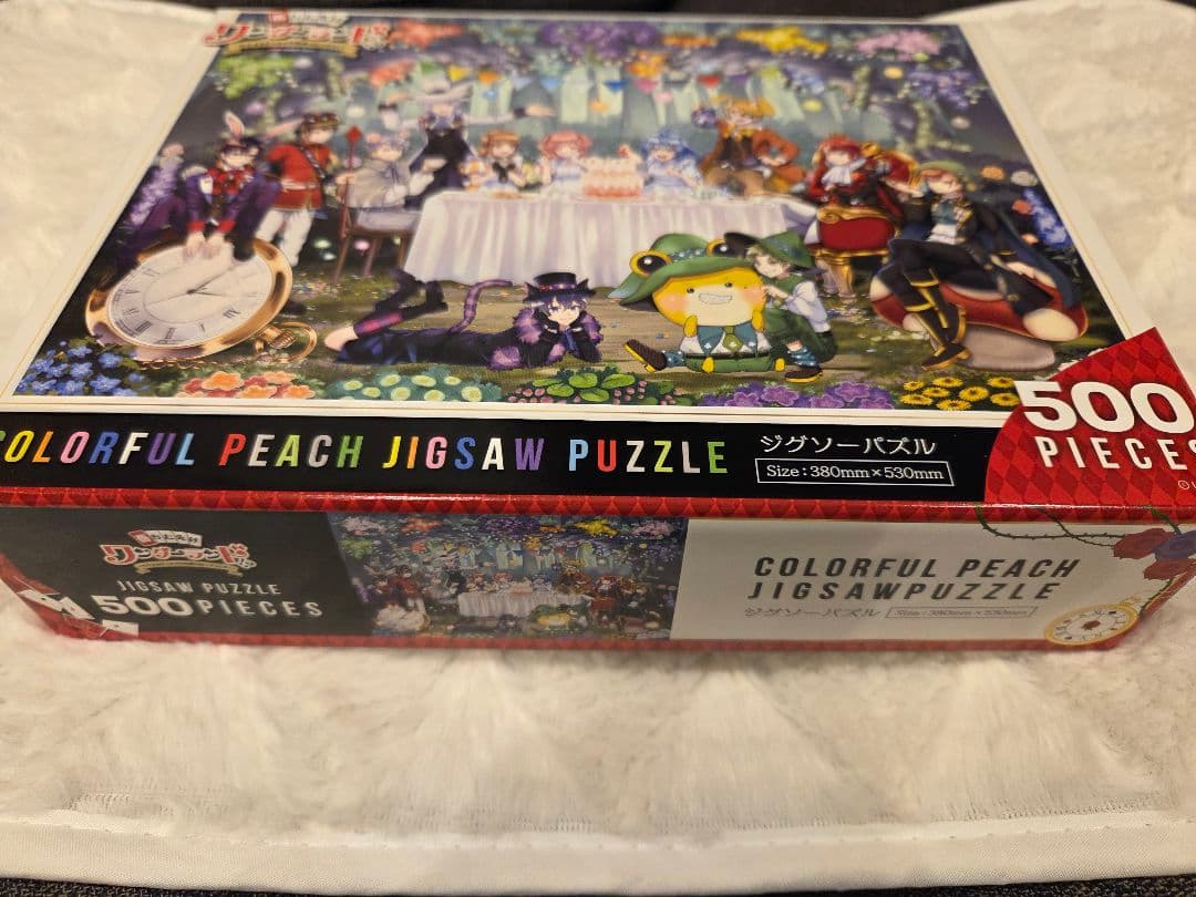 カラフルピーチ パズル 500ピース 「落ちた先はワンダーランド