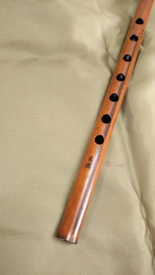煤篠竹 古典調5本調子 篠笛②