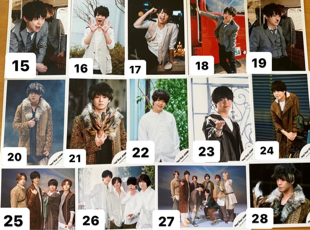 Hey!Say!JUMP 公式写真　グッズ　ジャニーズ