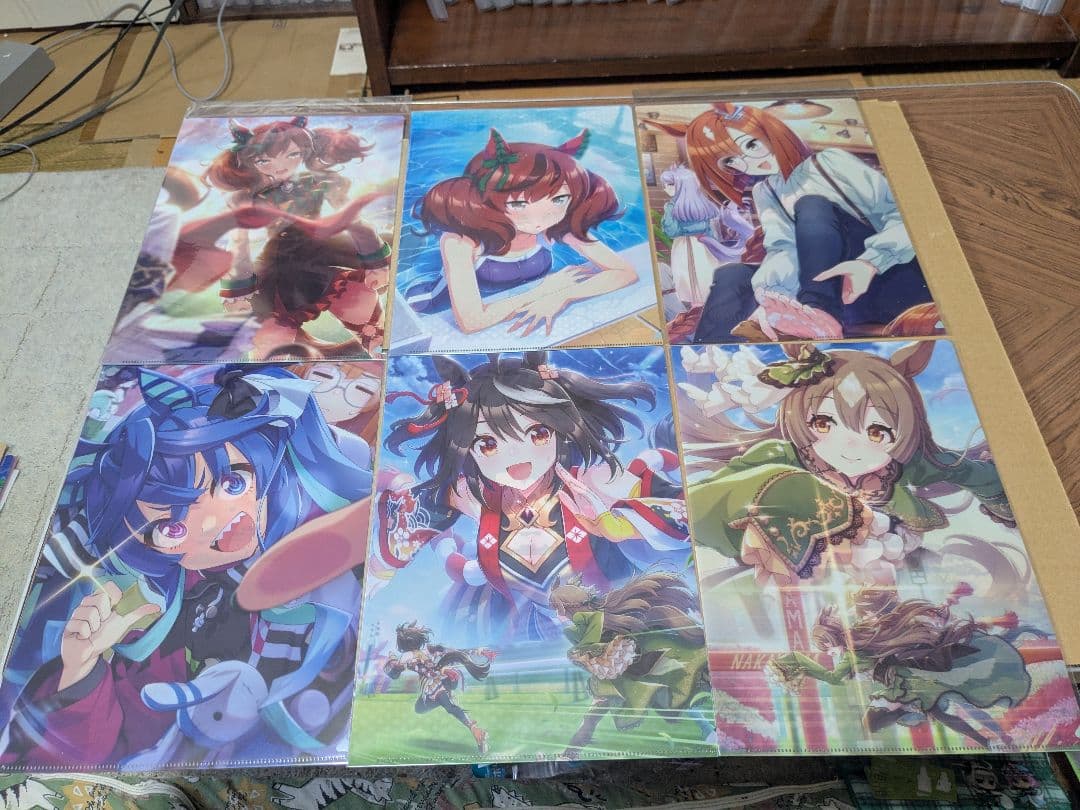 ウマ娘 サポカA4クリアファイル 83枚セット ブランド