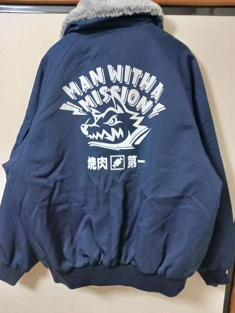 MAN WITH A MISSION 田中重機 ドカジャン M ボールペン付き MAN WITH A