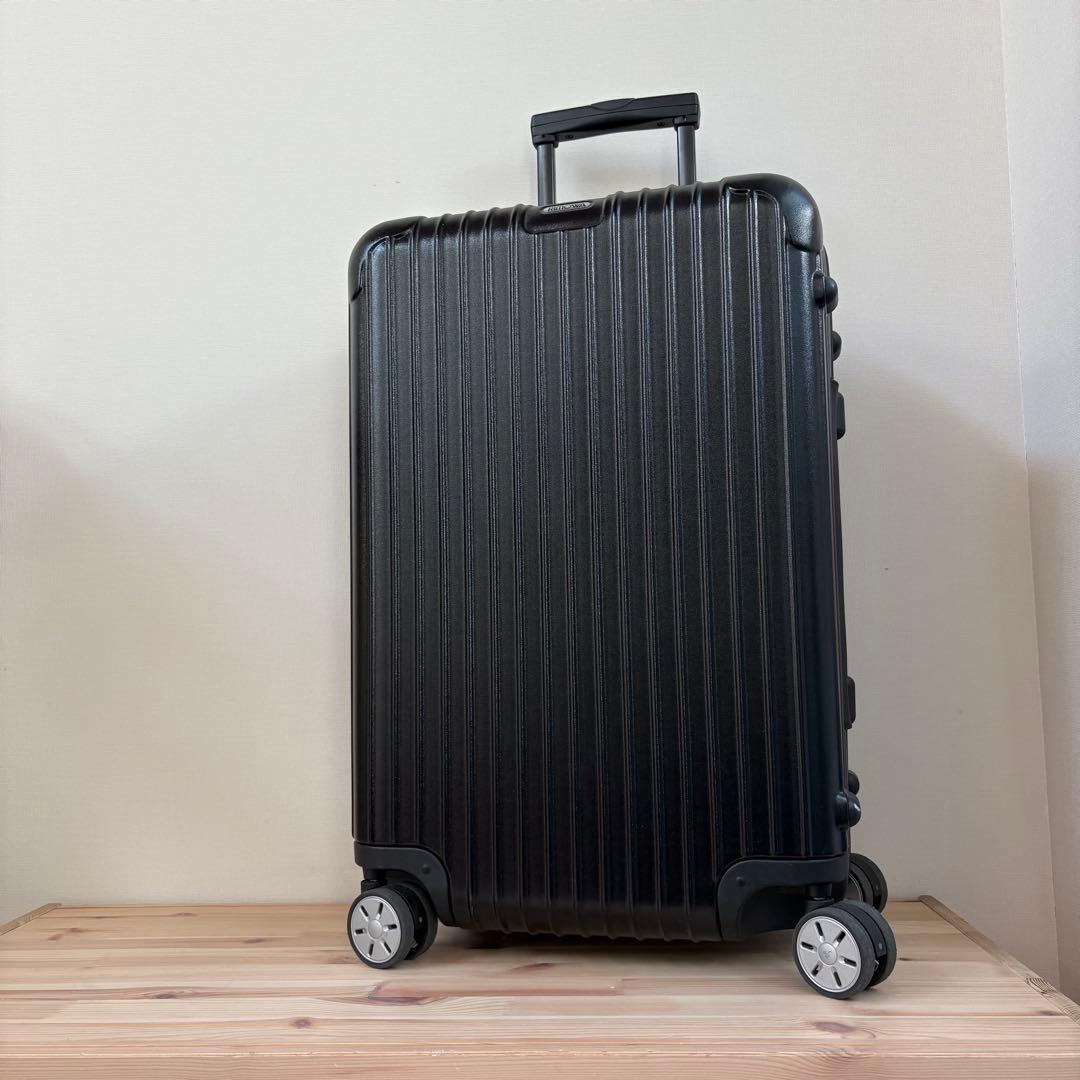 美品 RIMOWA SALSA 63L 4輪 キャリーケース マットブラック 黒 - メルカリ